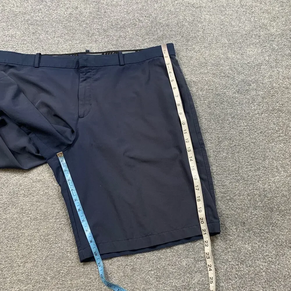 Nike Shorts Mens 40 Navy Flex Performance Athletic Sweat Wicking Golf Chino
